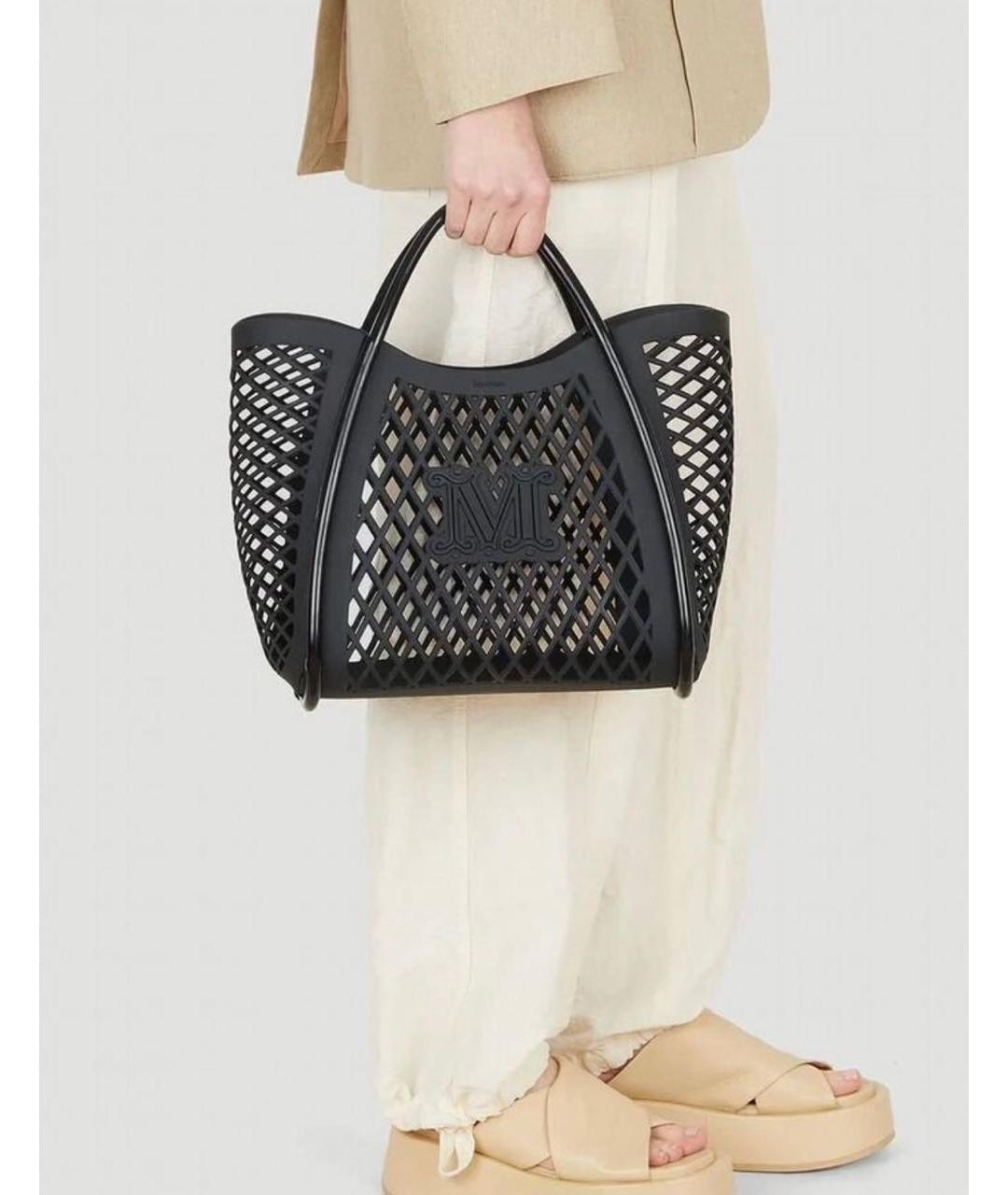 MAX MARA Фуксия пляжная сумка, фото 6