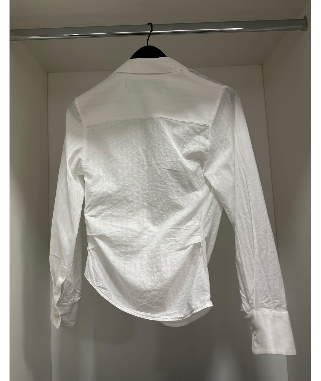 JACQUEMUS Белая хлопковая рубашка, фото 2