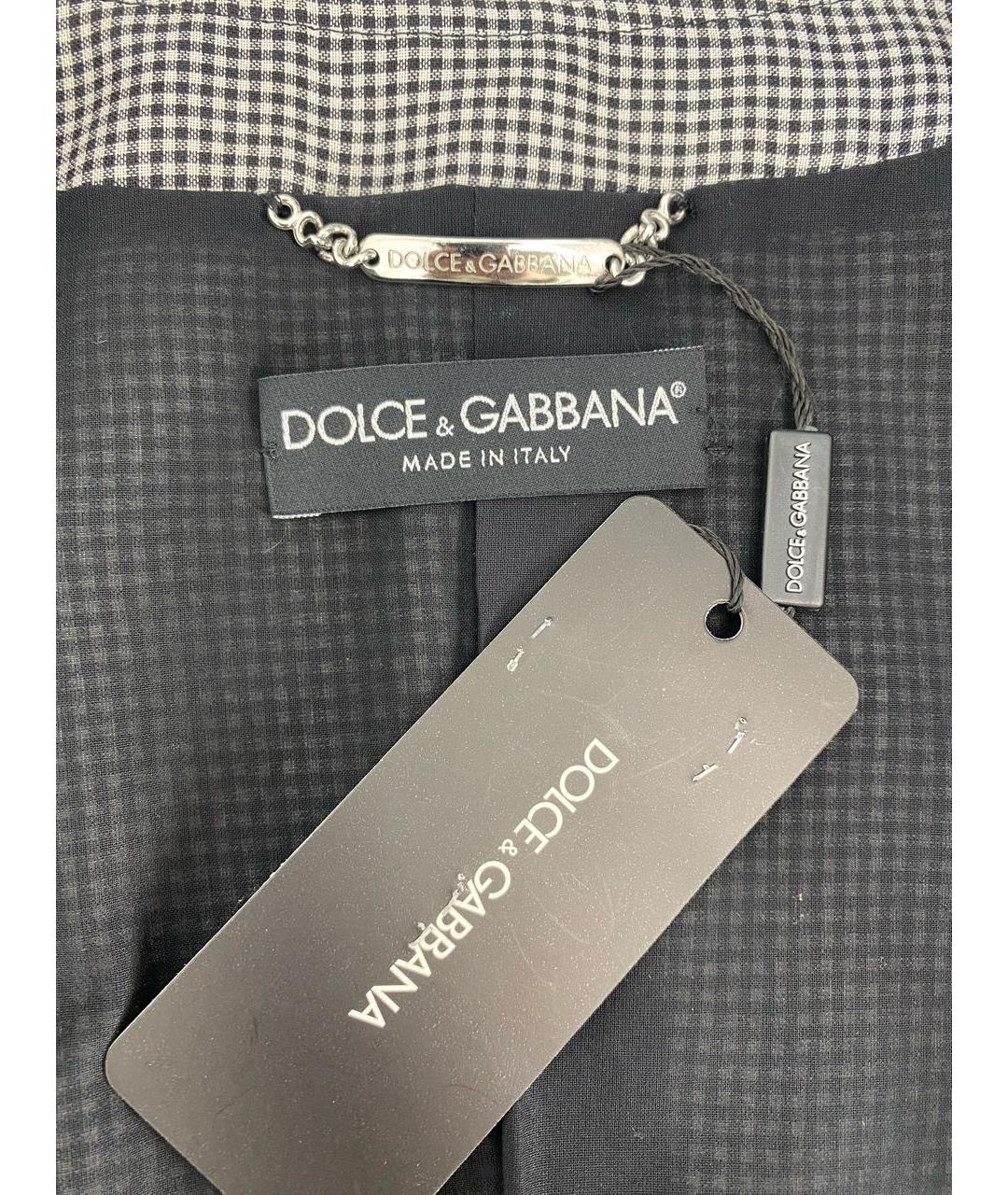 DOLCE&GABBANA Шелковый жакет/пиджак, фото 4