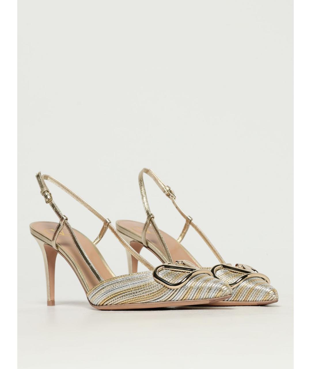 VALENTINO Серебряные туфли, фото 2