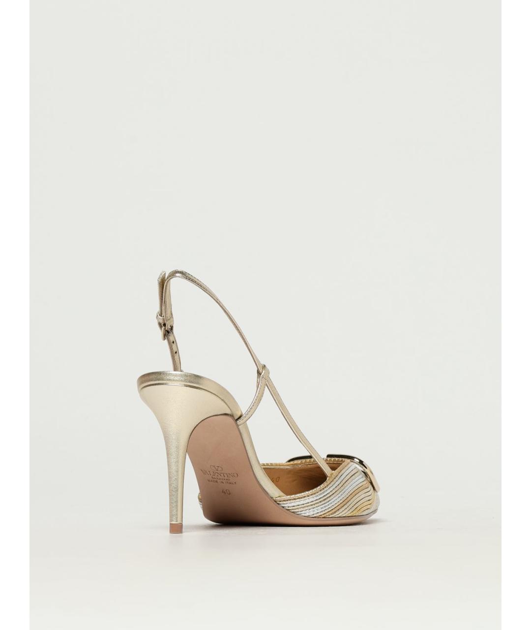 VALENTINO Серебряные туфли, фото 3