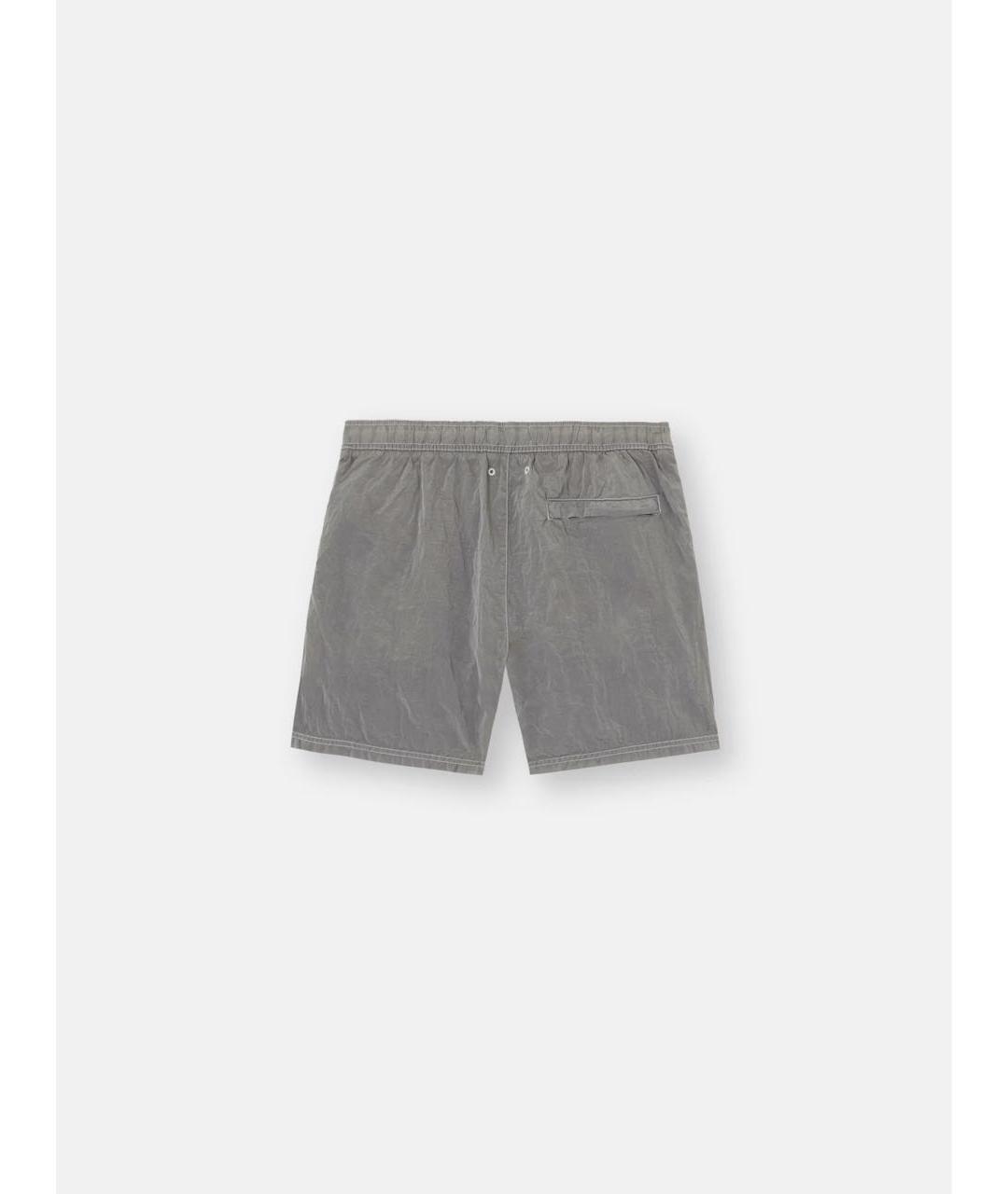 STONE ISLAND Серые шорты, фото 2