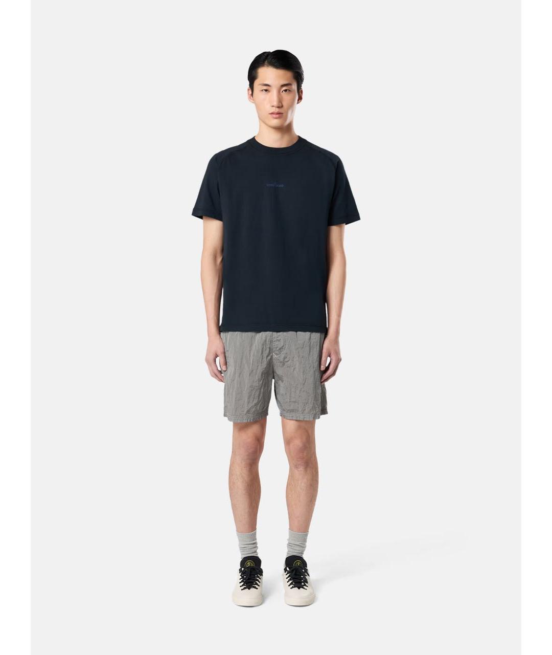 STONE ISLAND Серые шорты, фото 5