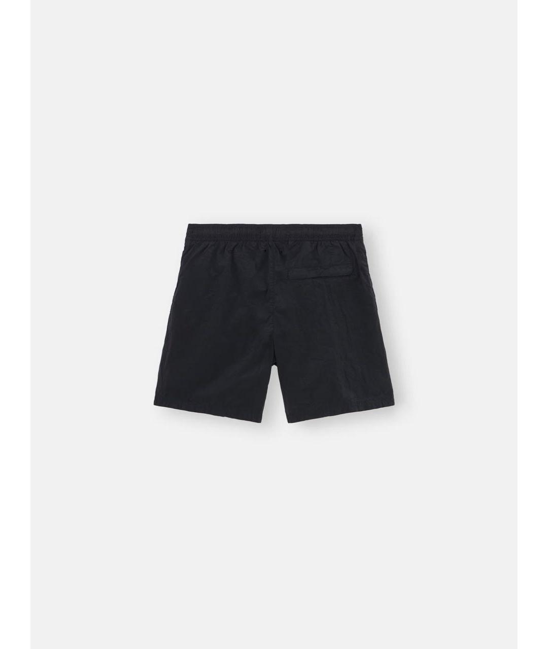 STONE ISLAND Темно-синие шорты, фото 2