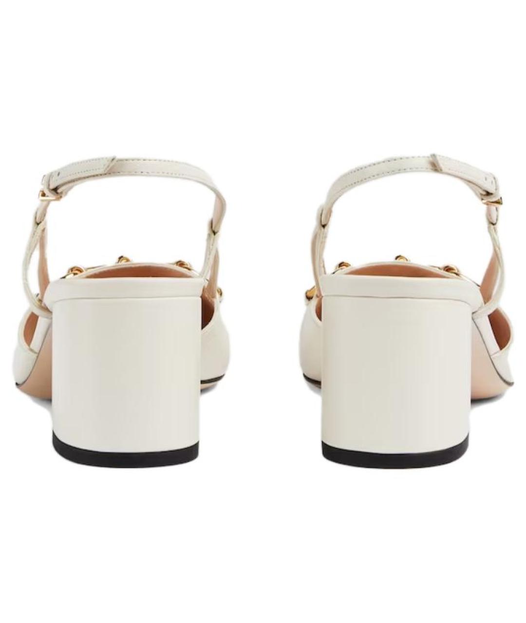 GUCCI Белые туфли, фото 4