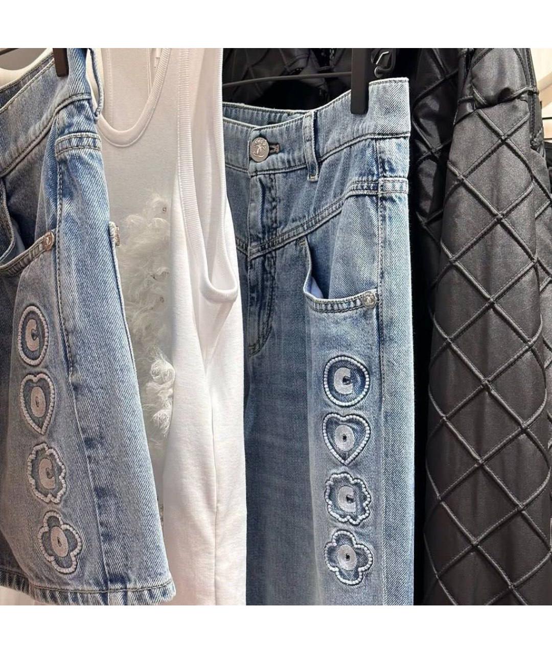 CHANEL Прямые джинсы, фото 2