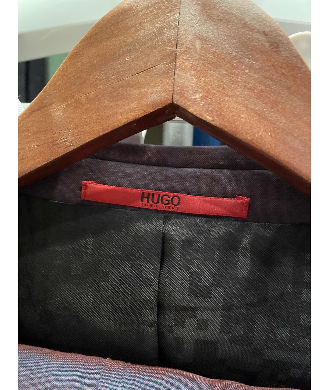 HUGO BOSS Бордовый повседневный костюм, фото 2