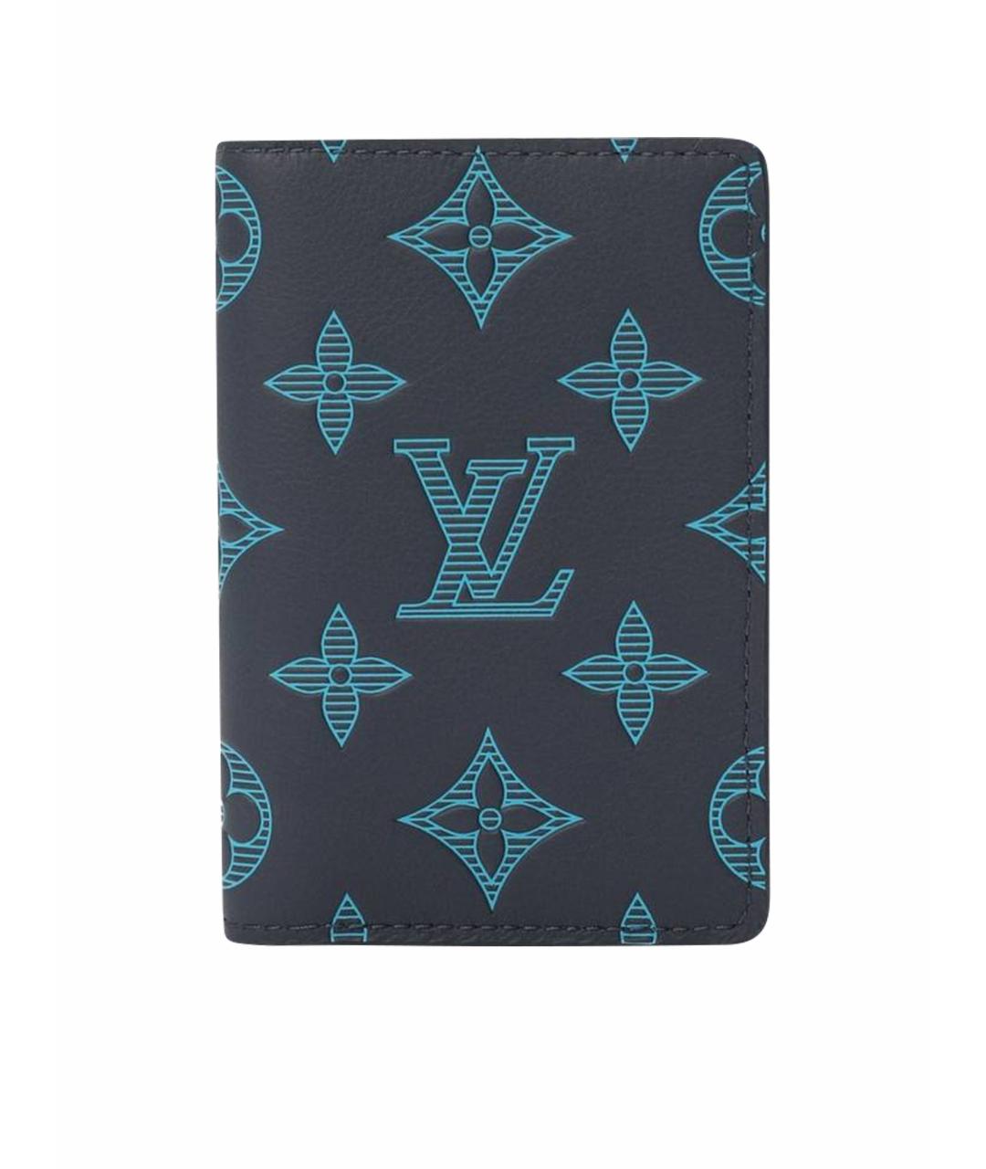 LOUIS VUITTON Синий кошелек, фото 1
