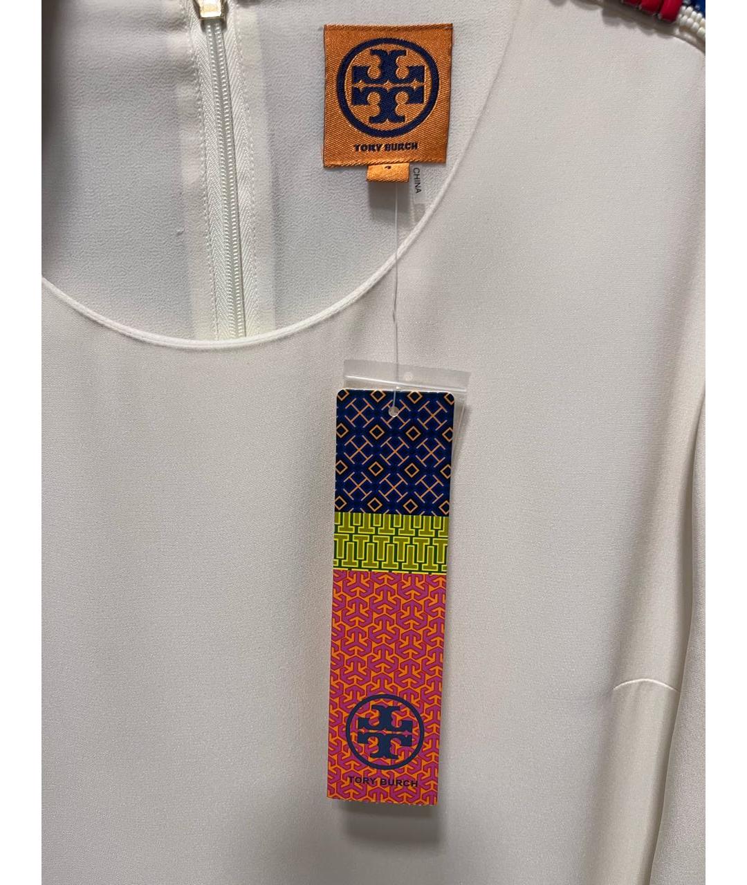 TORY BURCH Шелковое платье, фото 4