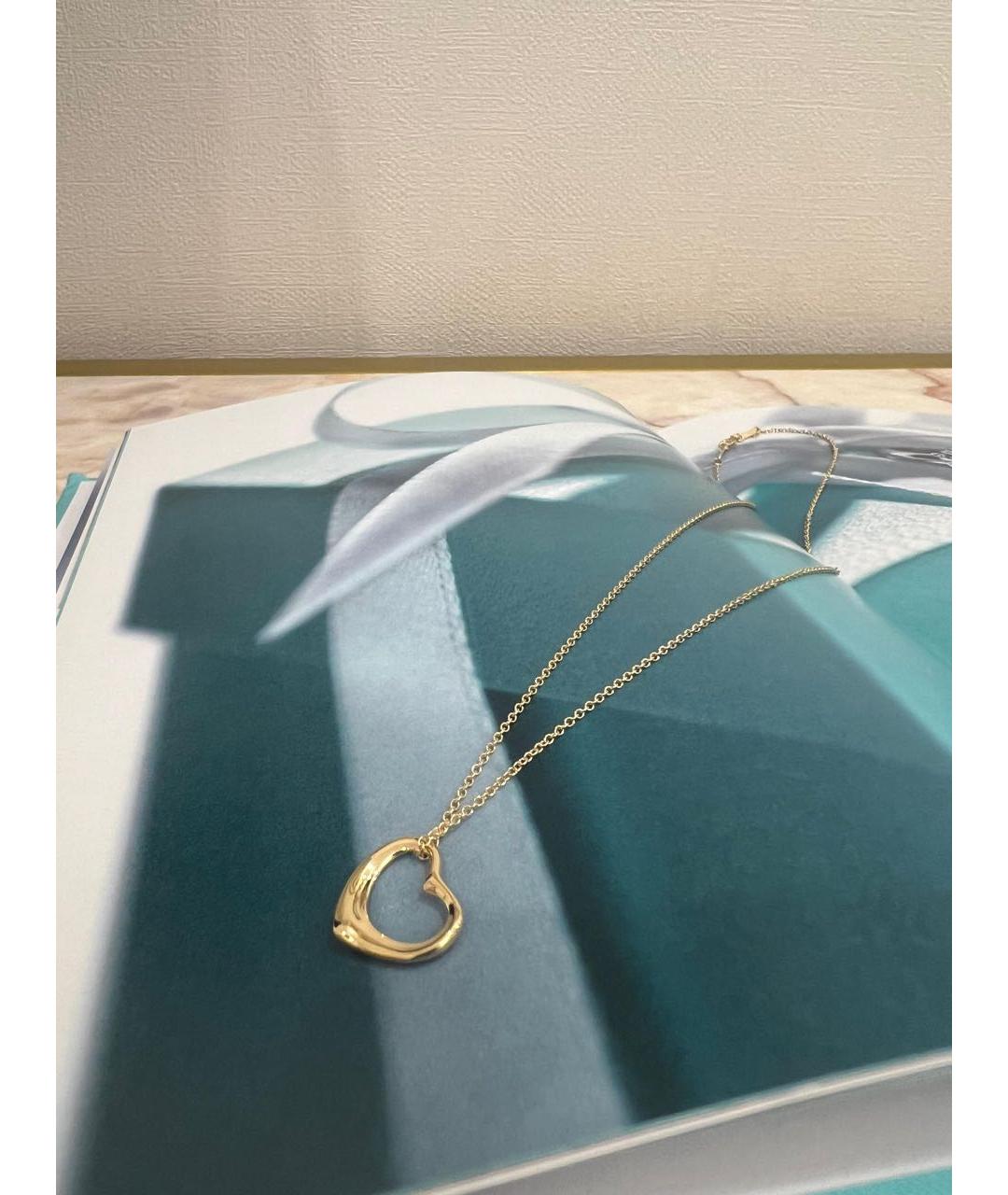 TIFFANY&CO Золотая подвеска из желтого золота, фото 2