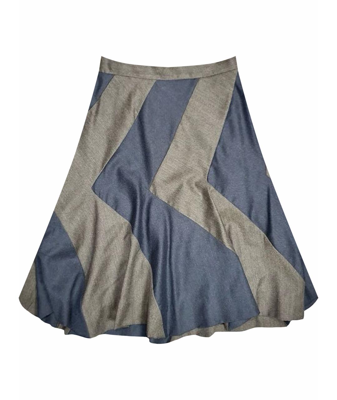 VIVIENNE WESTWOOD Мульти шерстяная юбка миди, фото 1