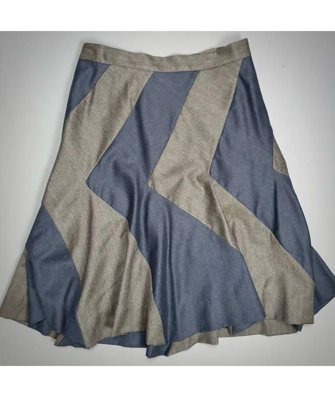 VIVIENNE WESTWOOD Мульти шерстяная юбка миди, фото 8