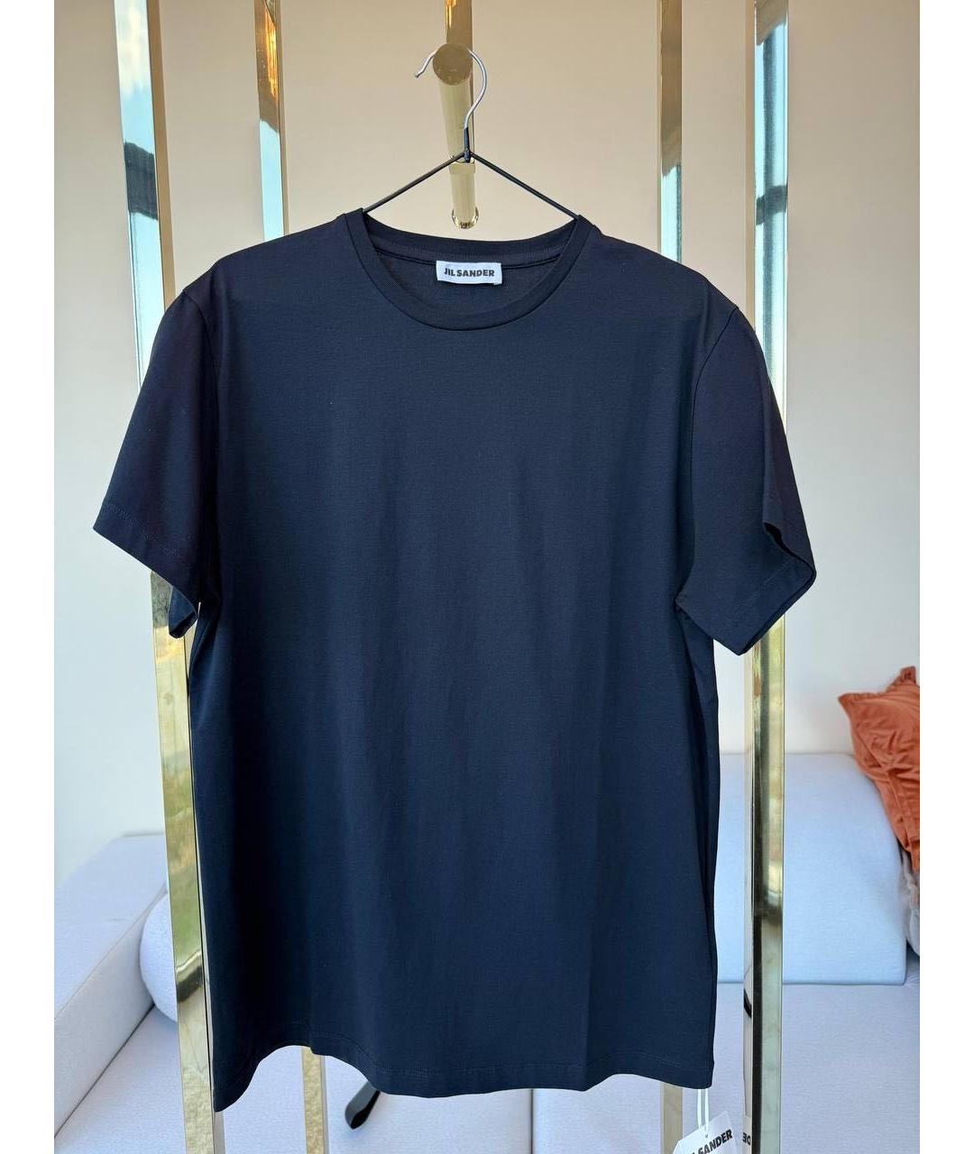 JIL SANDER Черная футболка, фото 5