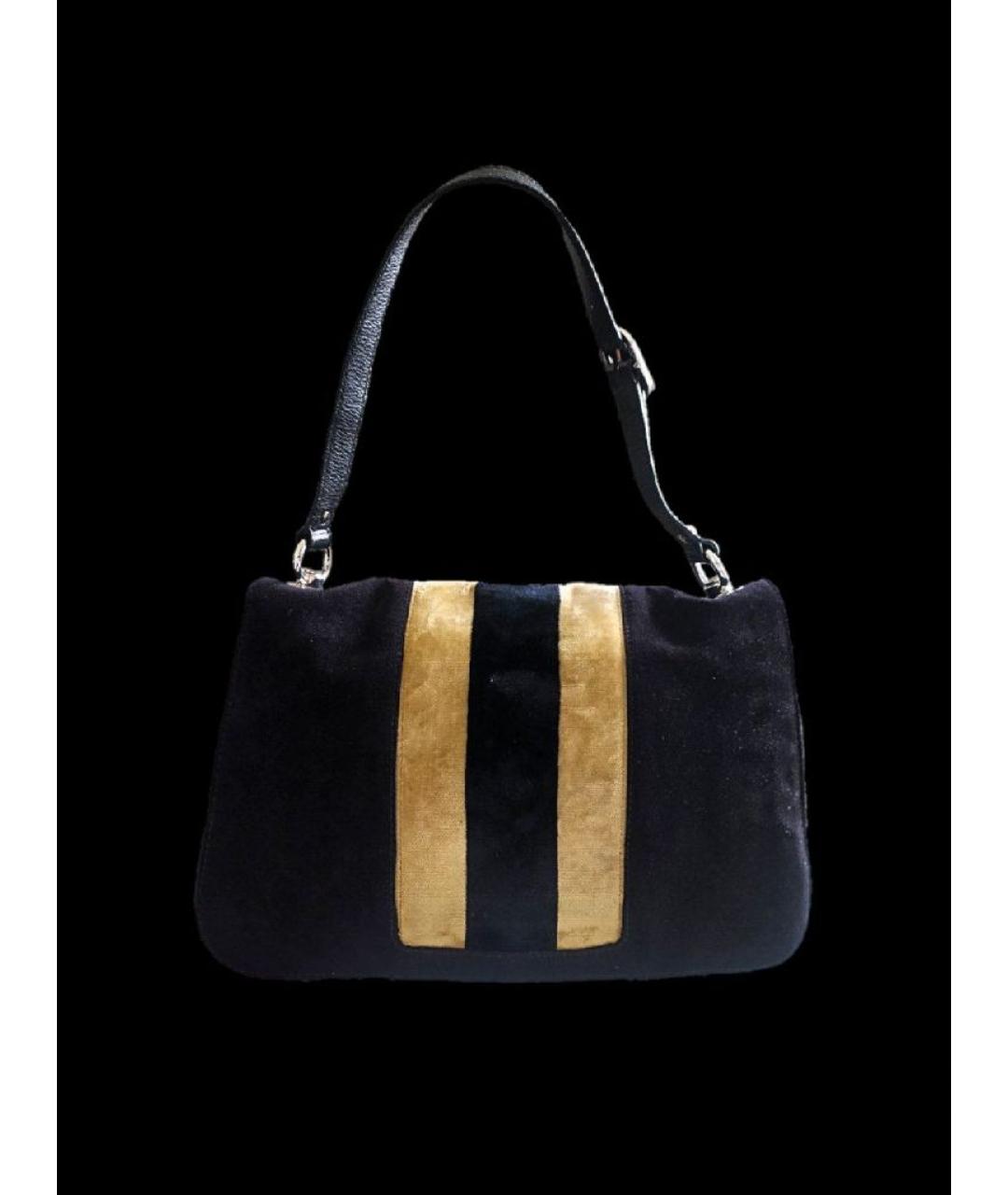 GUCCI Черная кожаная сумка через плечо, фото 2