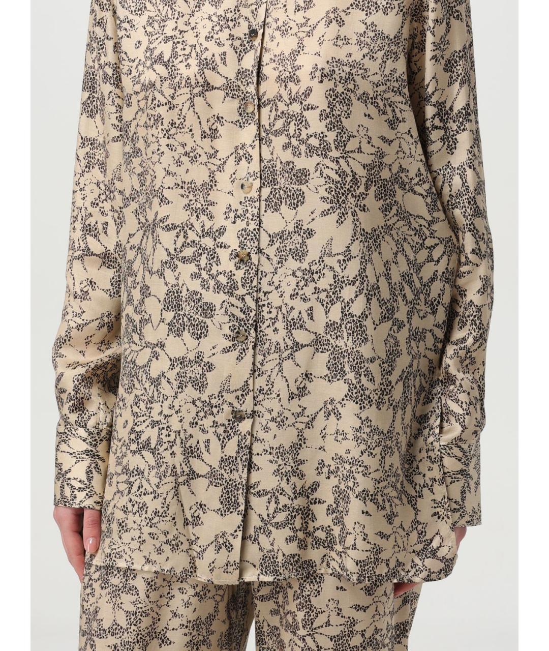 GOLDEN GOOSE DELUXE BRAND Мульти шелковая рубашка, фото 6