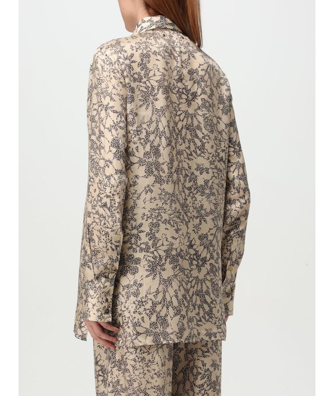 GOLDEN GOOSE DELUXE BRAND Мульти шелковая рубашка, фото 4