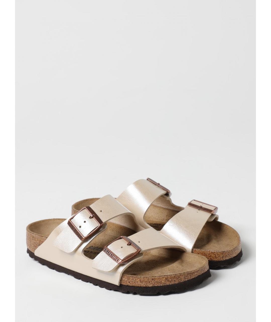 BIRKENSTOCK Бежевые сандалии, фото 2