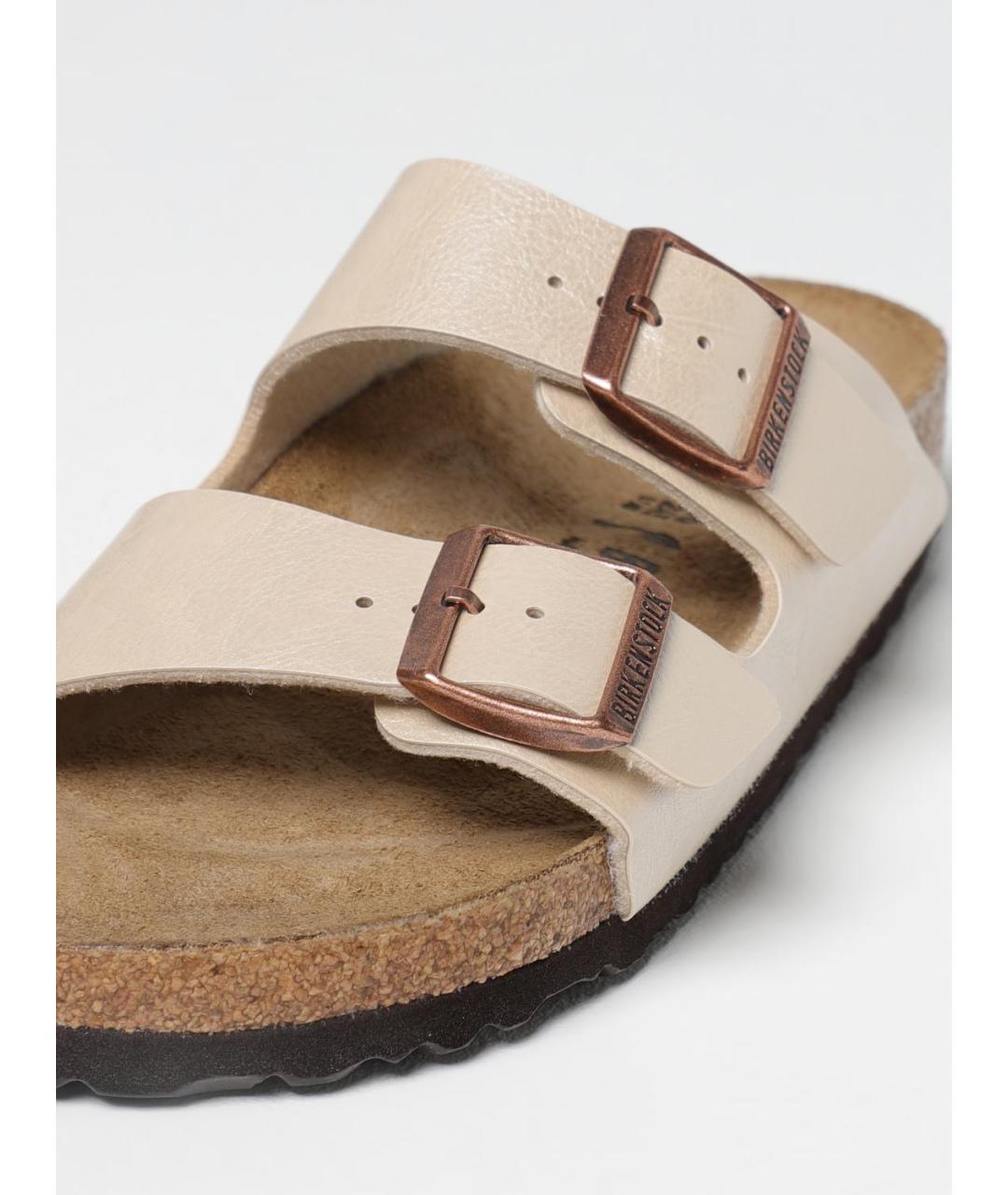 BIRKENSTOCK Бежевые сандалии, фото 4
