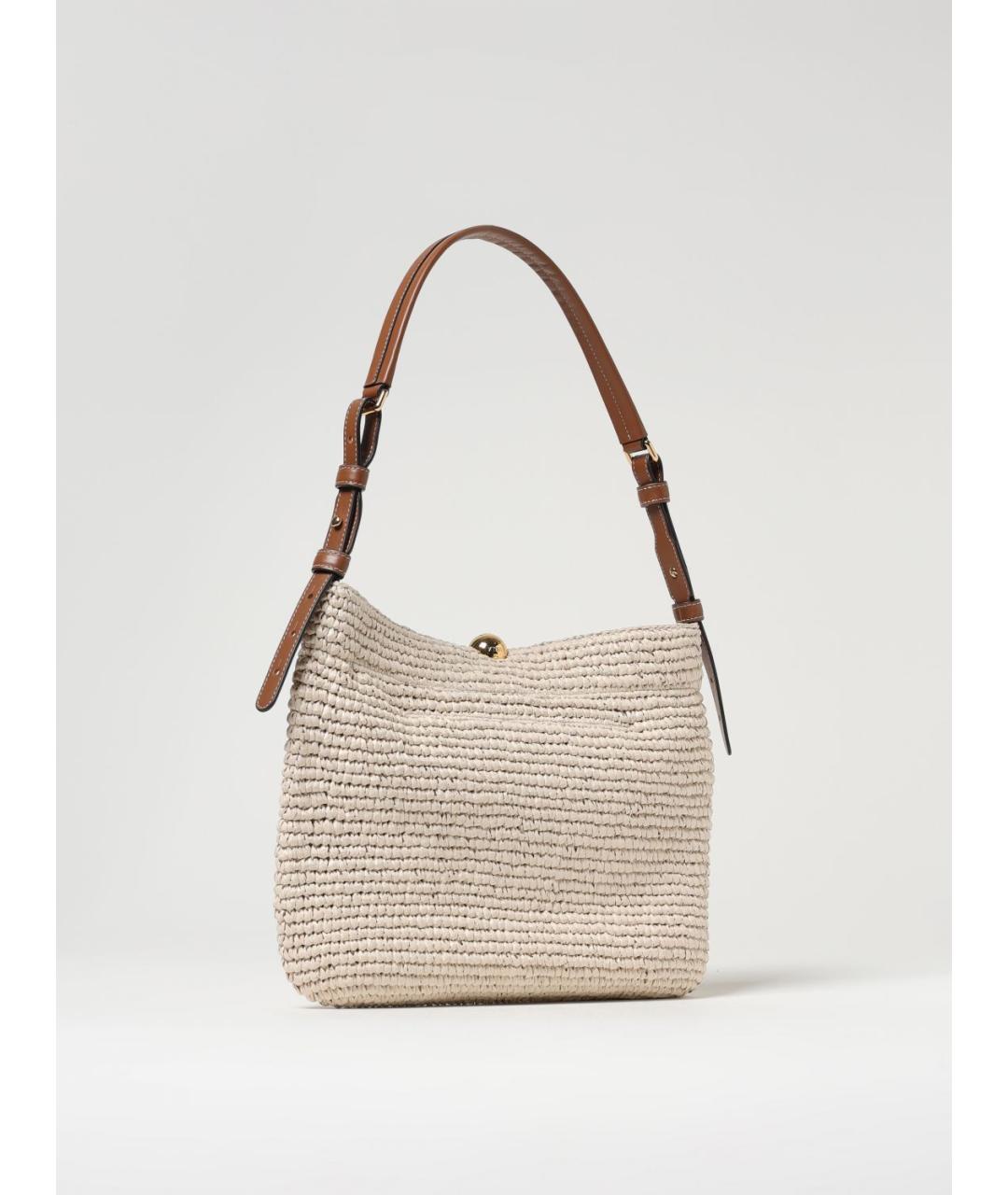 FURLA Бежевая пелетеная сумка через плечо, фото 2