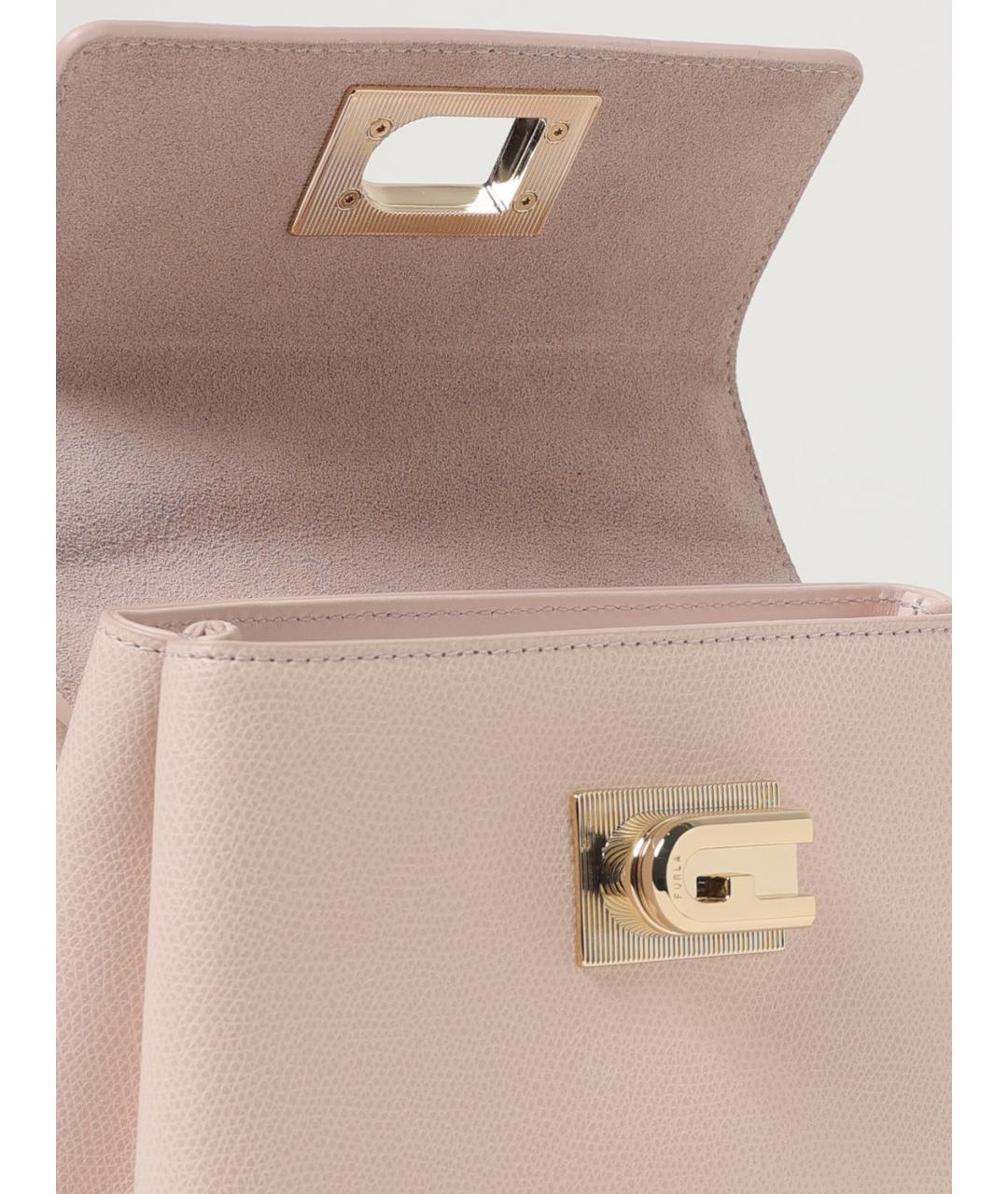 FURLA Розовая сумка через плечо, фото 3