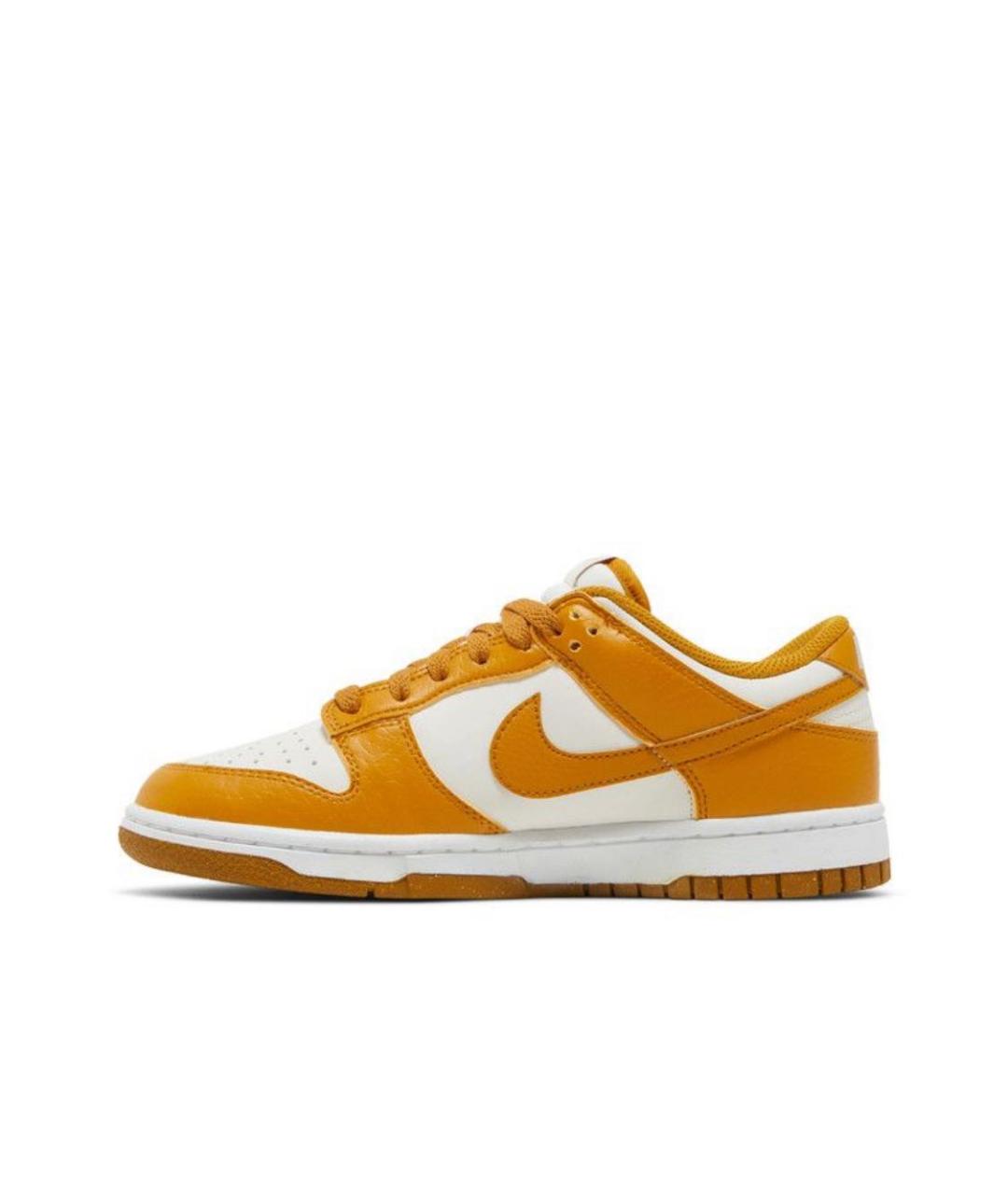 NIKE Золотые кожаные кеды, фото 4