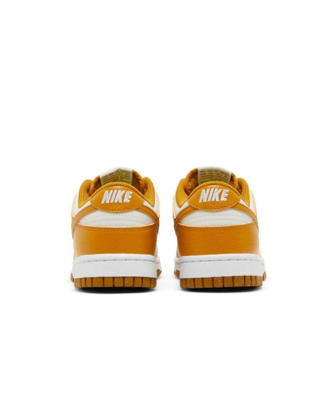 NIKE Золотые кожаные кеды, фото 5