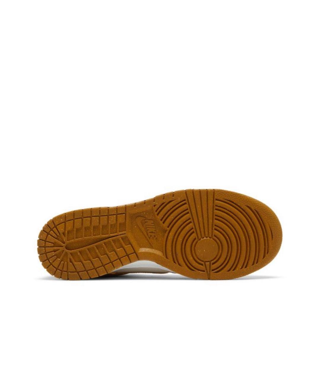 NIKE Золотые кожаные кеды, фото 3