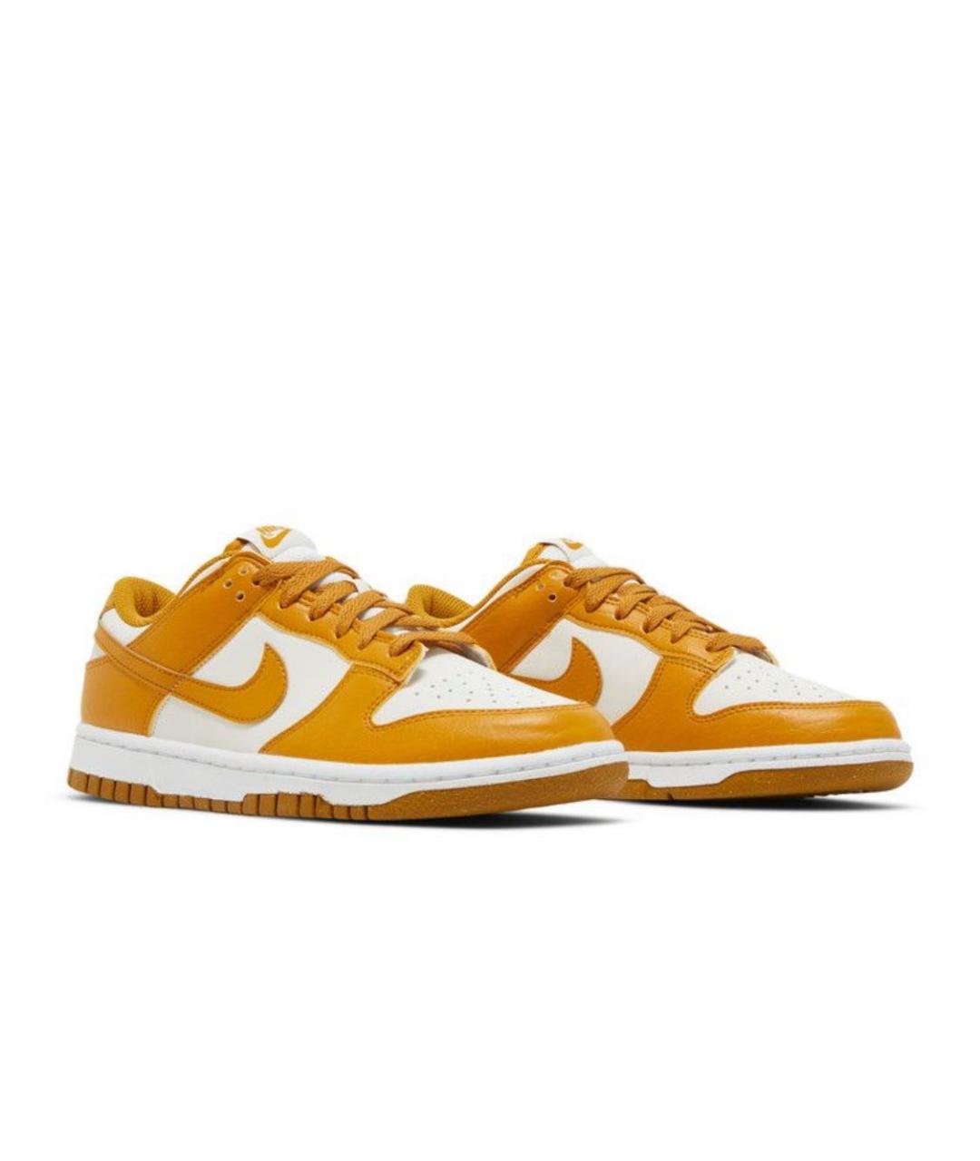 NIKE Золотые кожаные кеды, фото 6