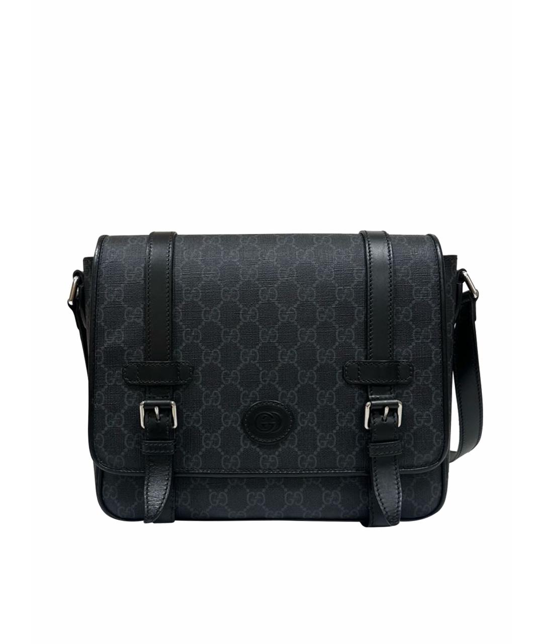 GUCCI Черная сумка на плечо, фото 1