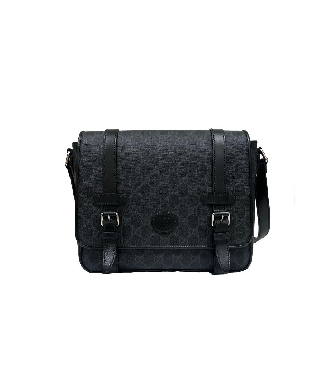 GUCCI Черная сумка на плечо, фото 8