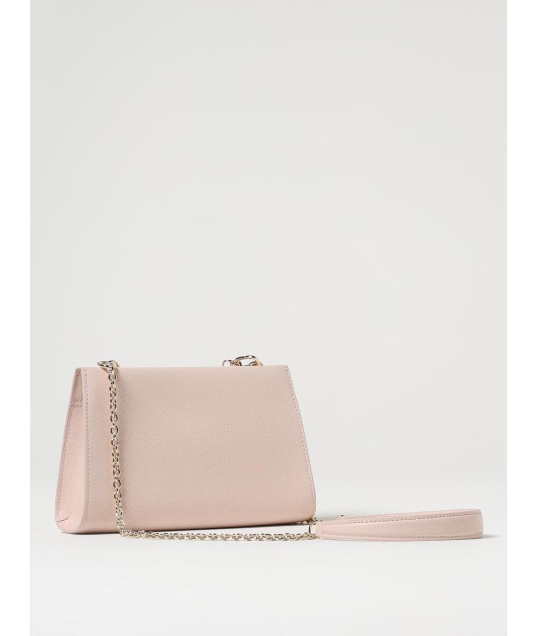 FURLA Розовая кожаная сумка через плечо, фото 2