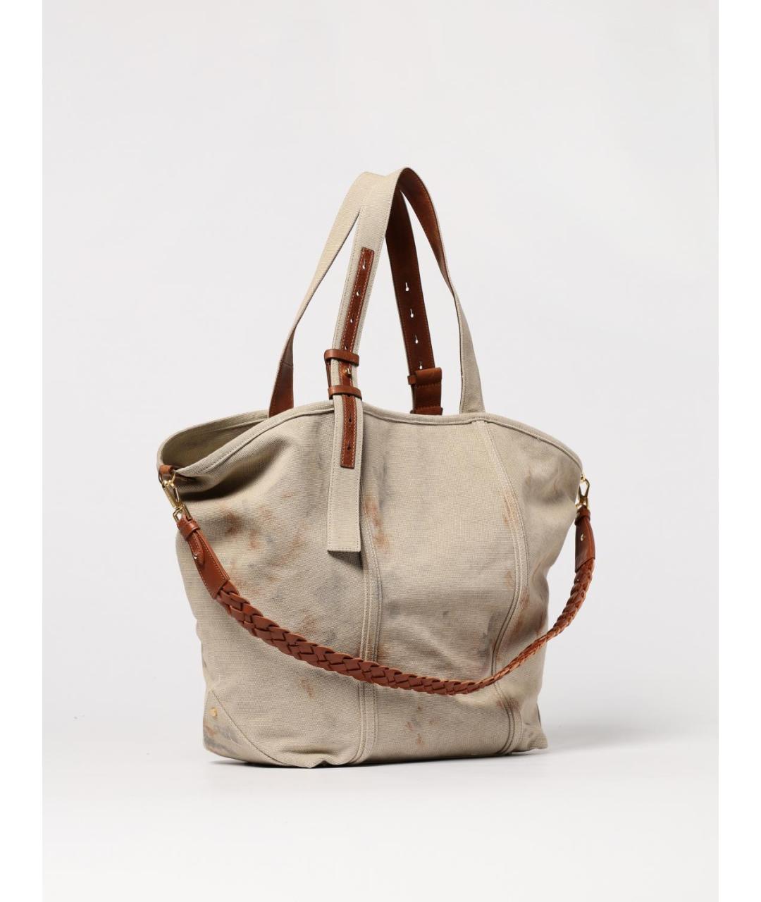 GOLDEN GOOSE DELUXE BRAND Серая сумка тоут, фото 2