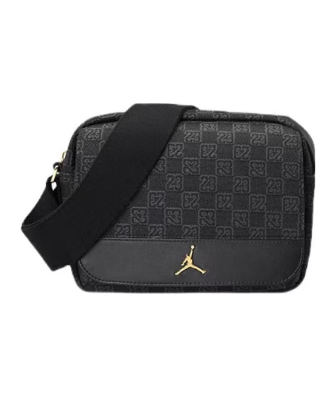 JORDAN Черная сумка на плечо, фото 3