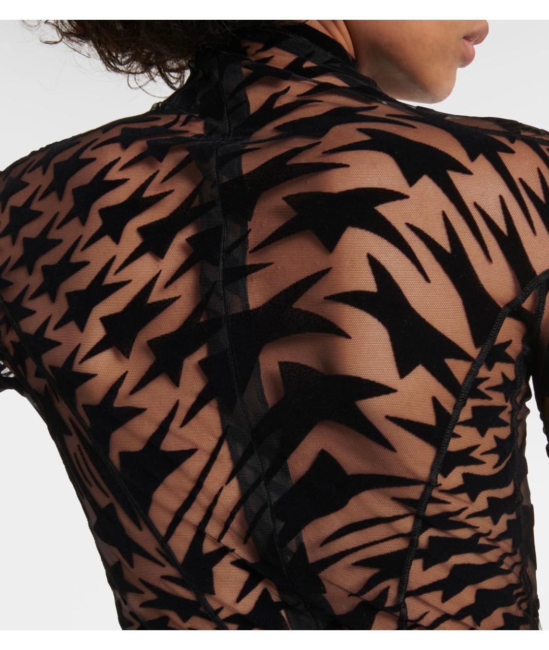 MUGLER Черное боди, фото 4