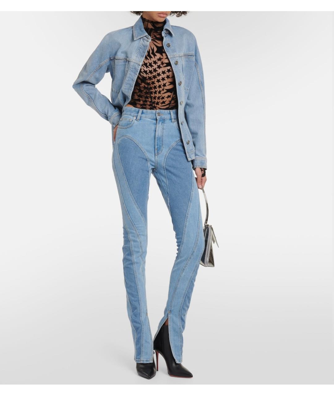 MUGLER Черное боди, фото 2