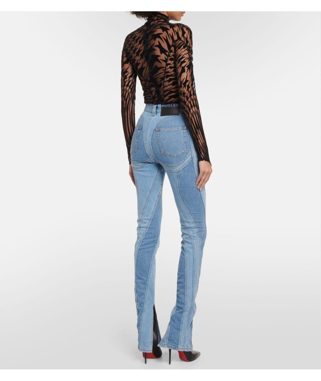 MUGLER Черное боди, фото 3