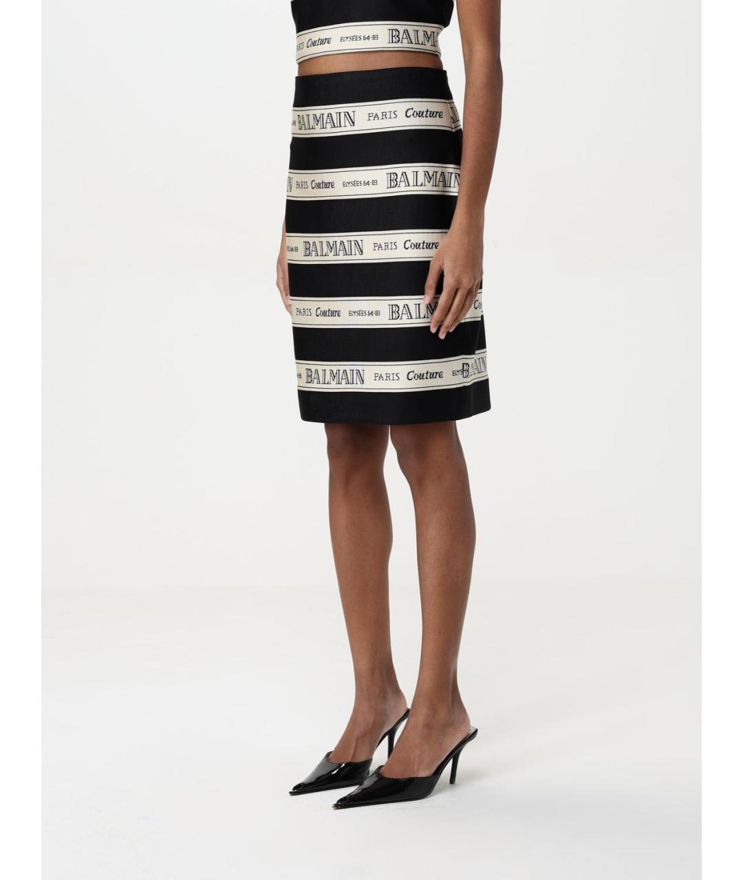 BALMAIN Мульти юбка мини, фото 5