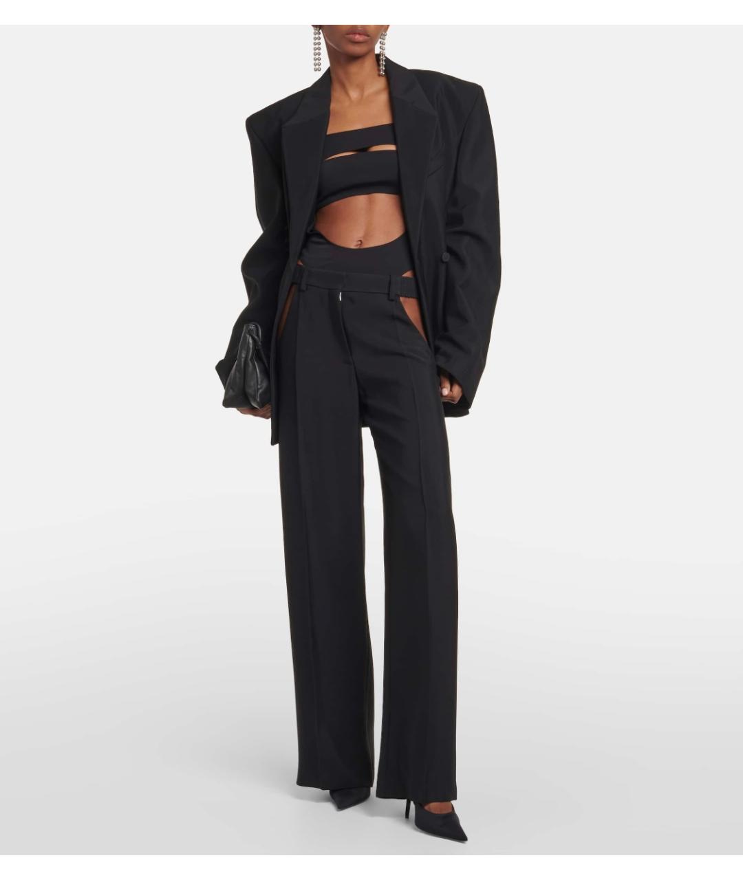MUGLER Черное боди, фото 6