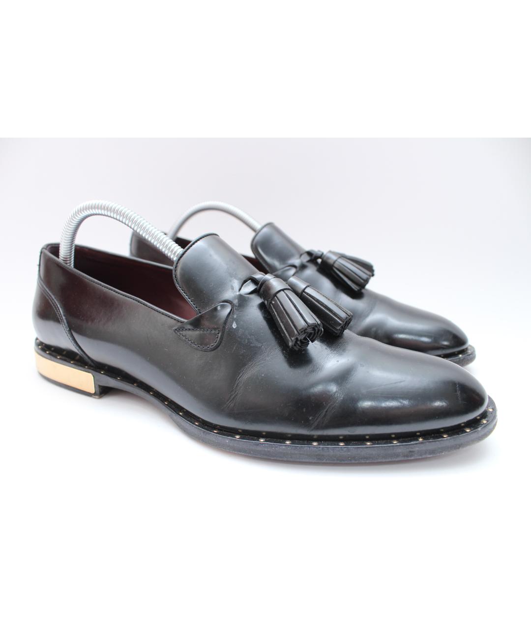 DOLCE&GABBANA Черные кожаные лоферы, фото 3