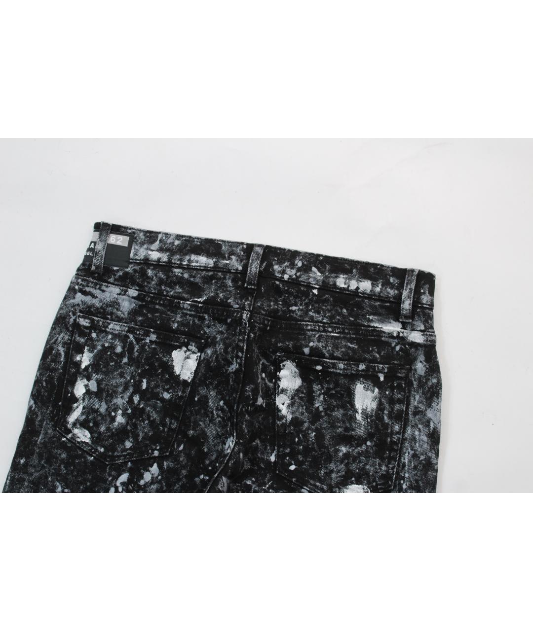 DOLCE&GABBANA Черные хлопко-эластановые джинсы скинни, фото 6