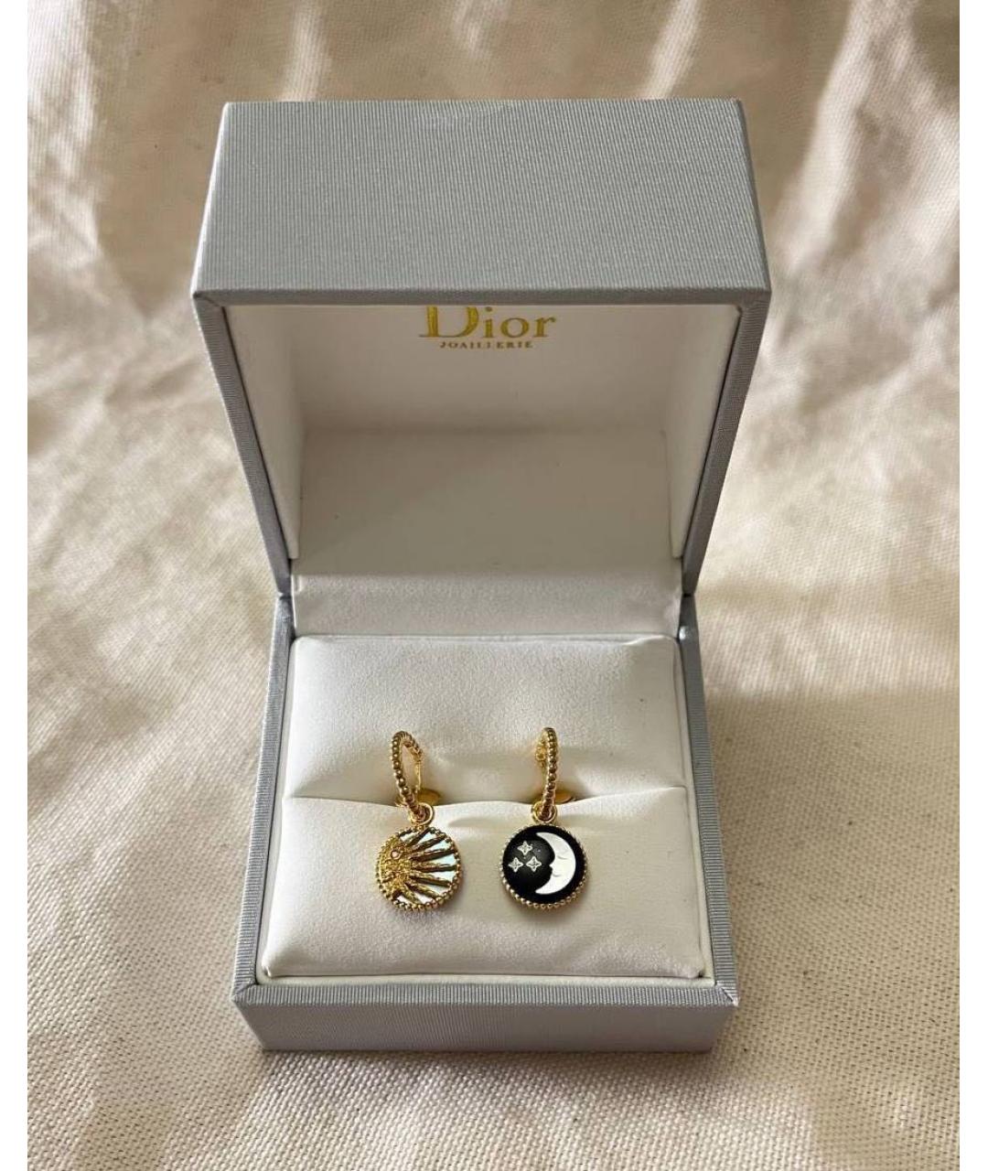 CHRISTIAN DIOR Серьги из желтого золота, фото 2