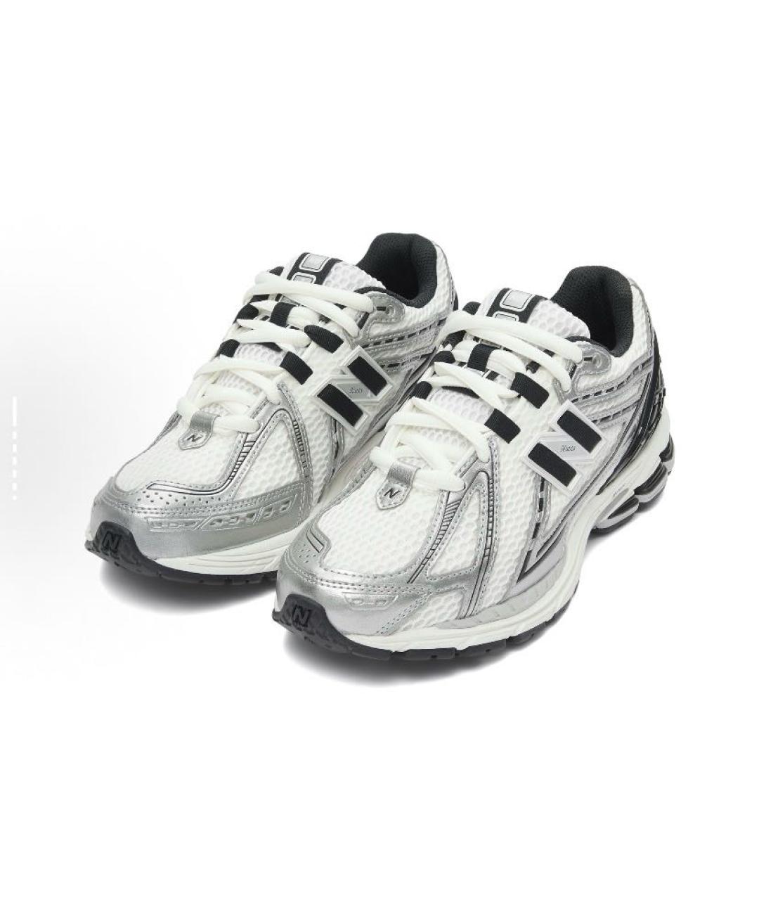 NEW BALANCE Серые текстильные низкие кроссовки / кеды, фото 5