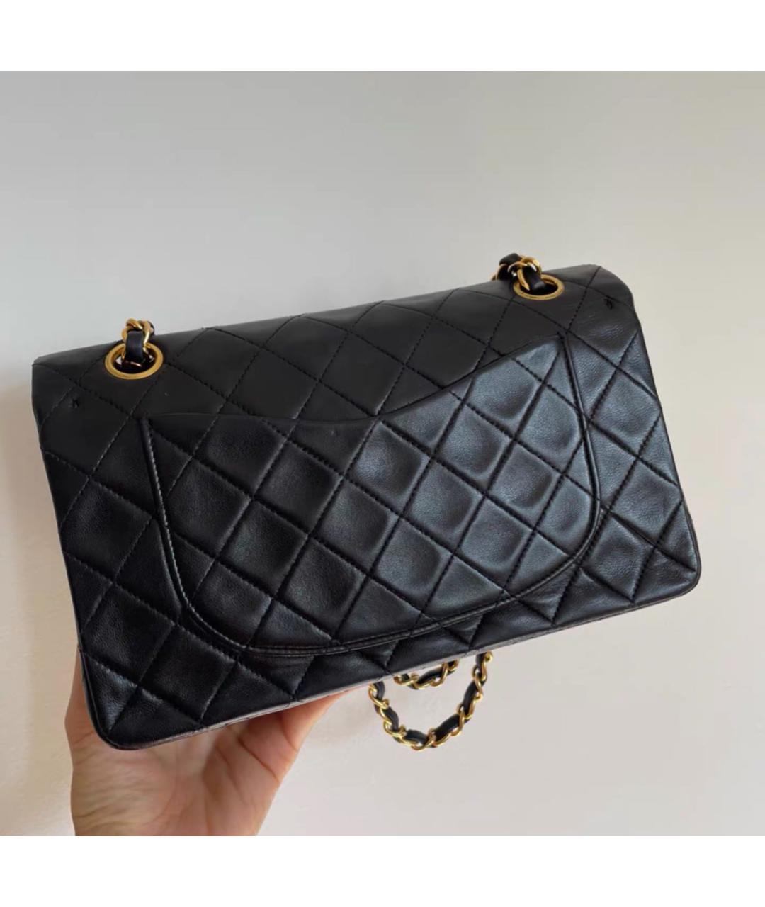 CHANEL Черная кожаная сумка тоут, фото 2