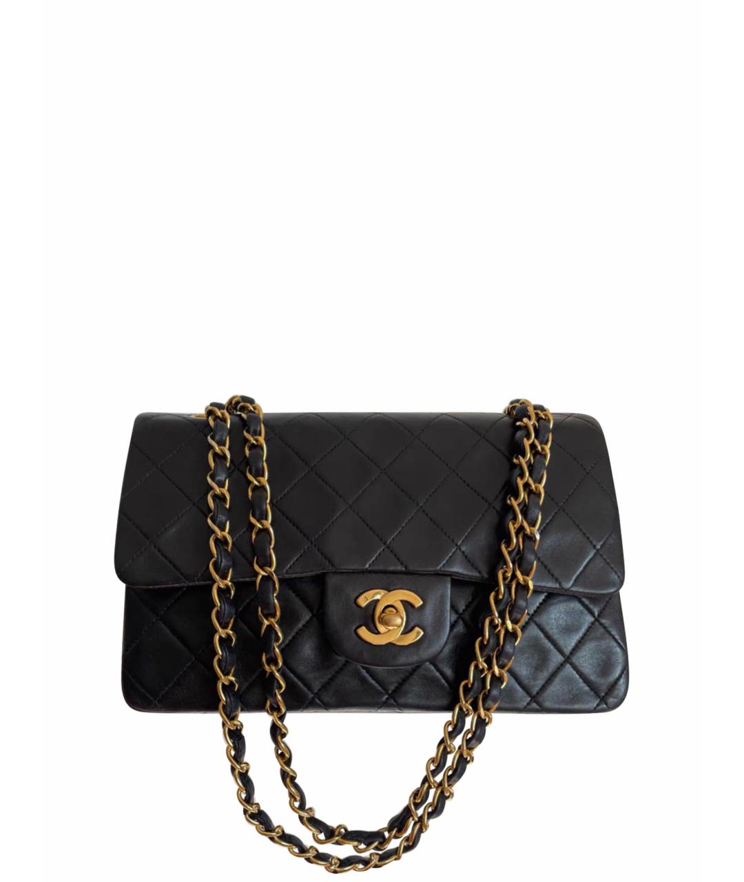 CHANEL Черная кожаная сумка тоут, фото 1
