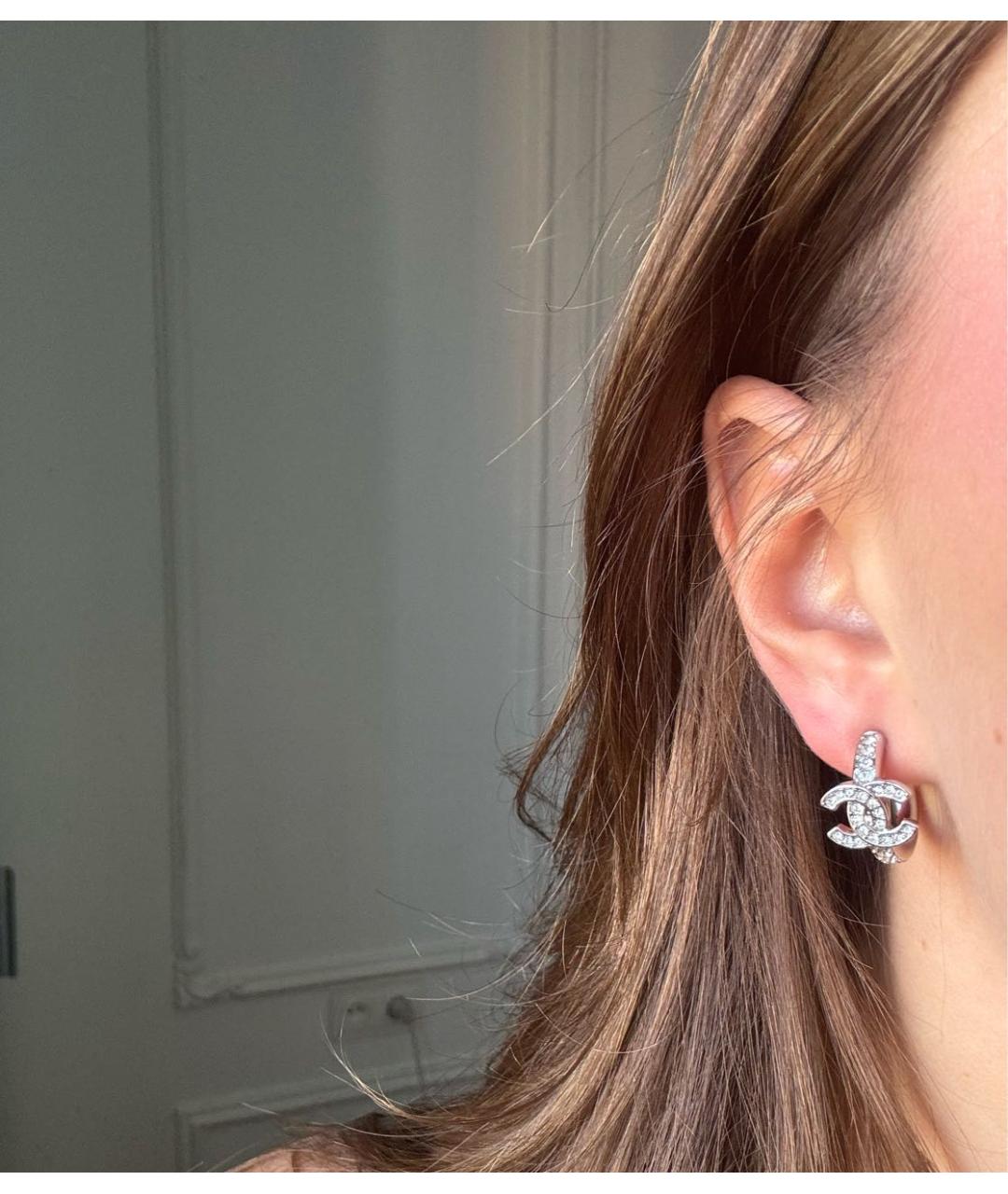 CHANEL Серебряное металлическое кольцо, фото 2