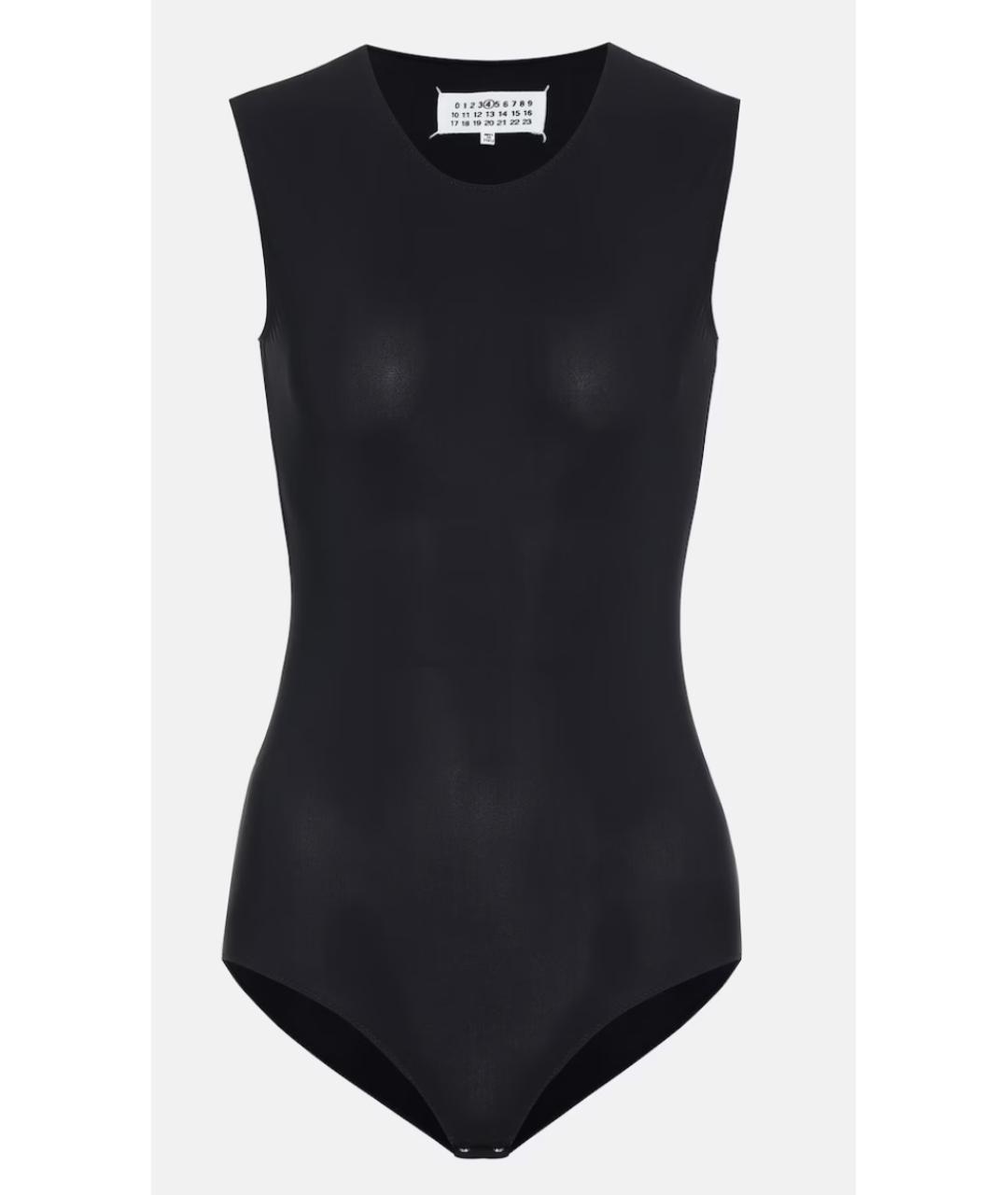 MAISON MARGIELA Антрацитовое боди, фото 5
