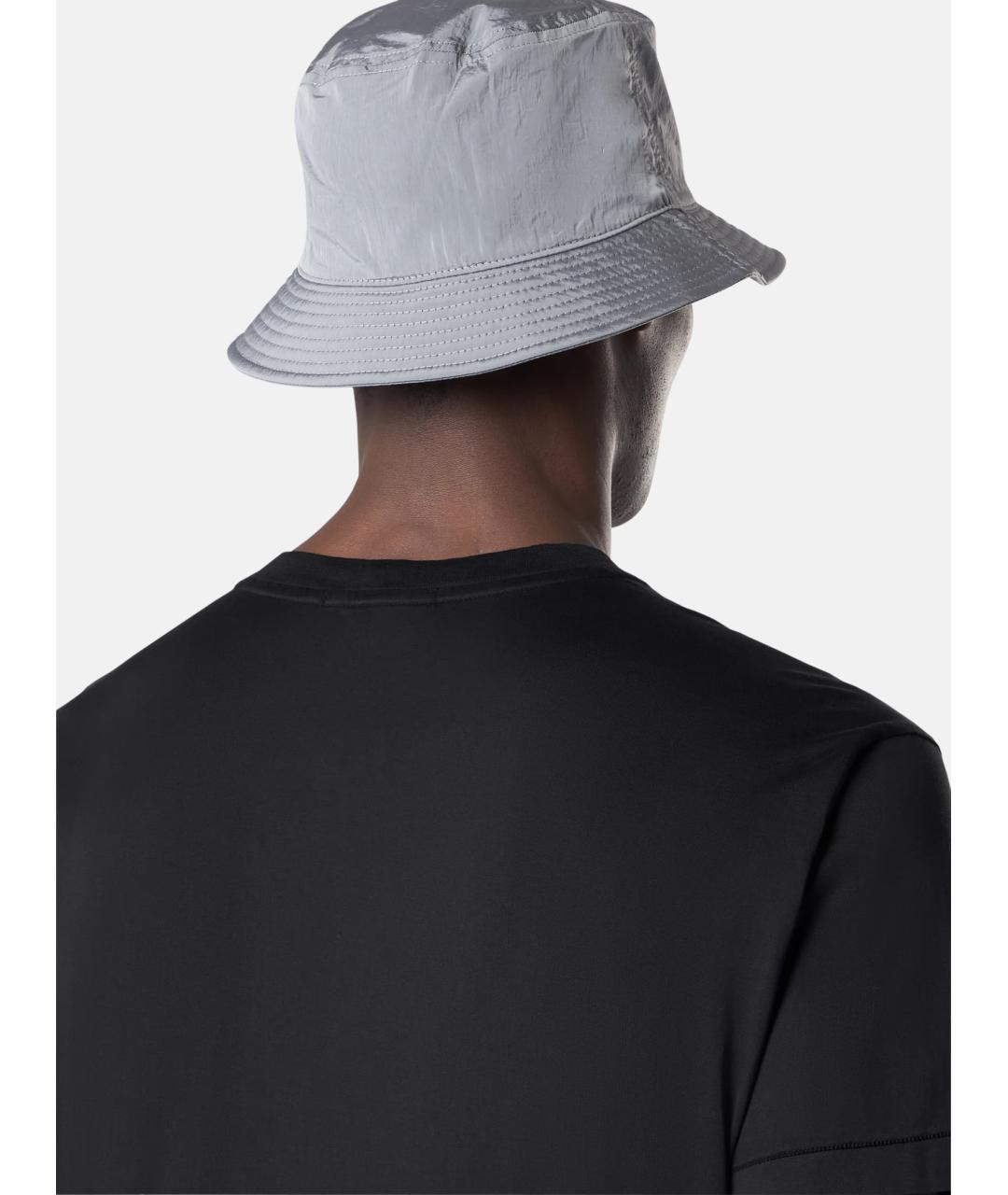 STONE ISLAND Черная хлопковая футболка, фото 7