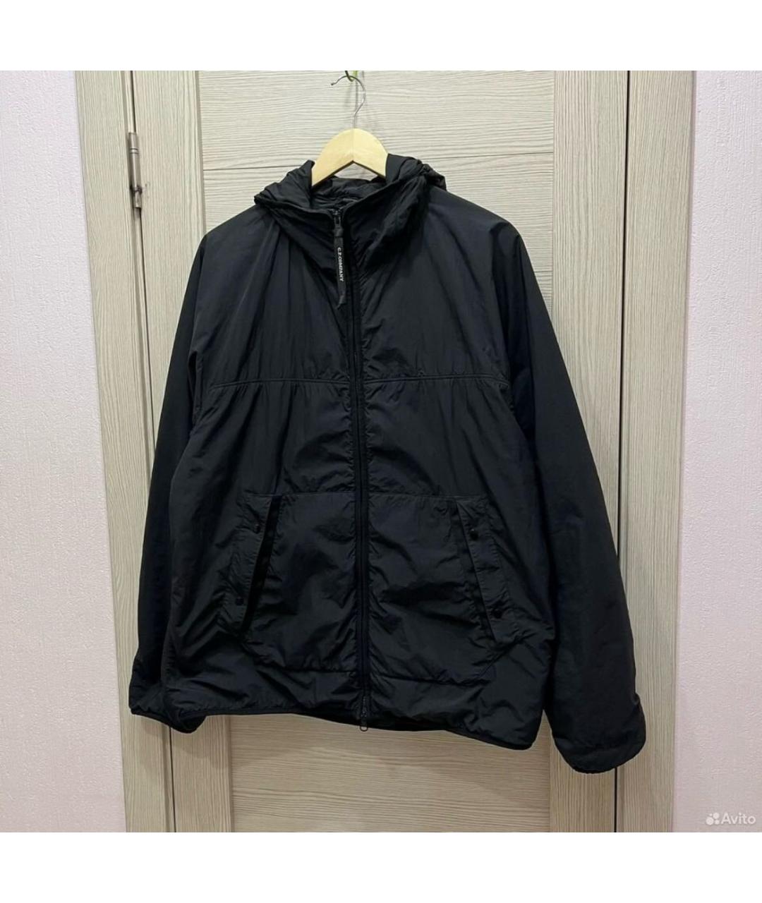 CP COMPANY Черная полиамидовая куртка, фото 2