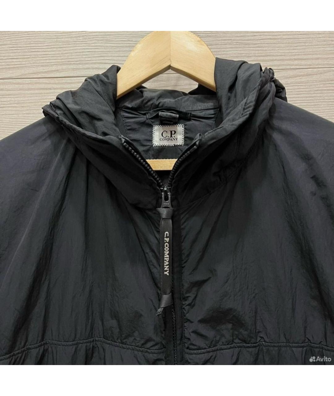 CP COMPANY Черная полиамидовая куртка, фото 3