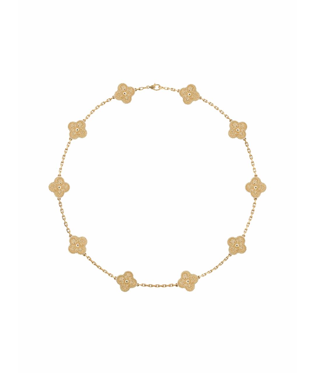 VAN CLEEF & ARPELS Золотое колье из желтого золота, фото 1